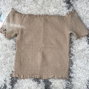 Off the shoulder shirt